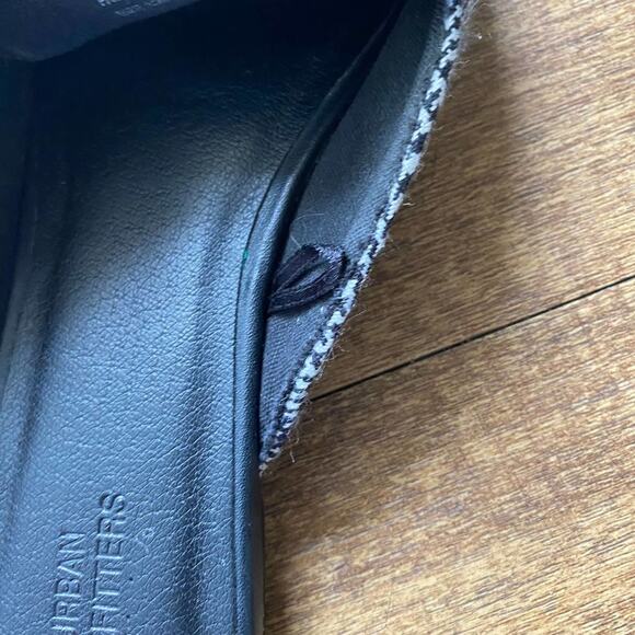 Urban Outfitters Houndstooth Bow Tie Mule Slides Slip-On Pointed-Toe Size 7 - Picture 5 of 8